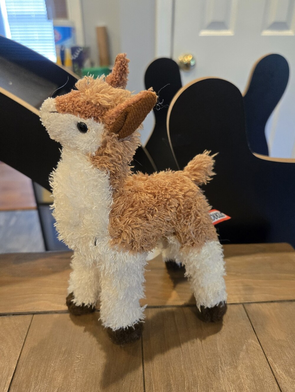 Douglas Plush Brown And Cream Llama / Alpaca Stuffed Animal